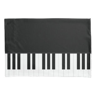 PIANO MUSIC PILLOW CASE