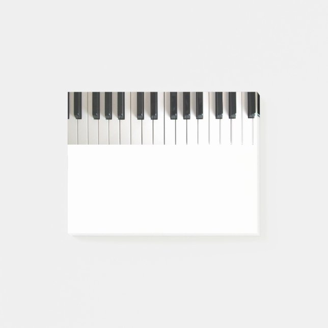 piano music post-it notes (Front)