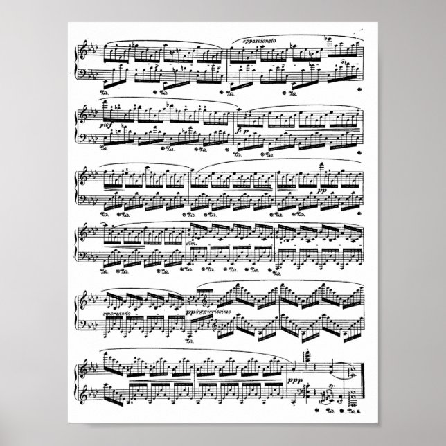 piano music poster (Front)