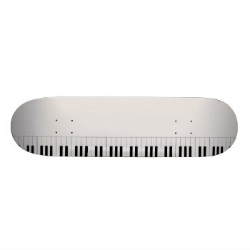 Piano Music Skateboard by Wesly_DLR at Zazzle