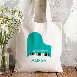 Piano Music Studio, Teacher Promotional Student  Tote Bag