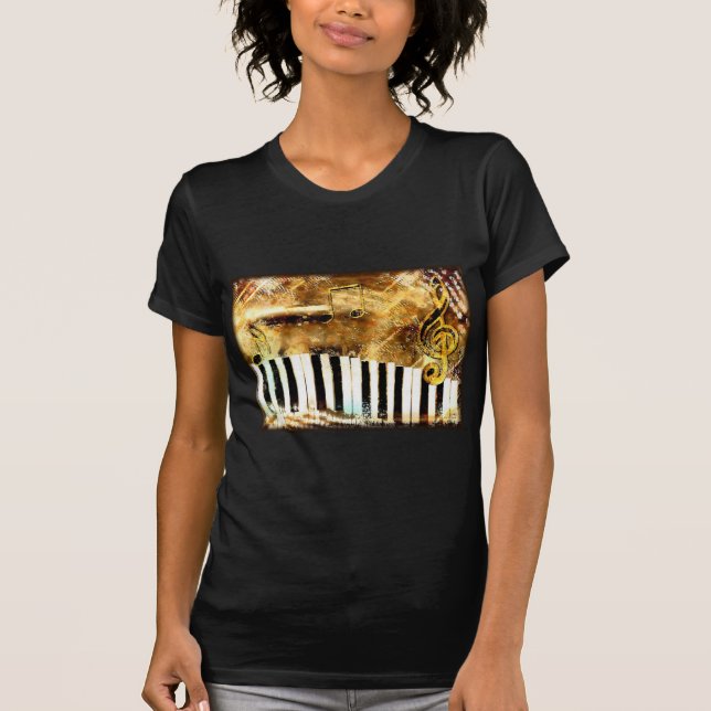 Piano Music T-Shirt (Front)