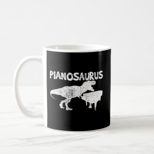 Piano Music Teacher Student School Pianosaurus Coffee Mug