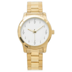 Piano musical symbol watch