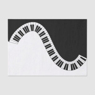 Piano Musical Tissue Paper