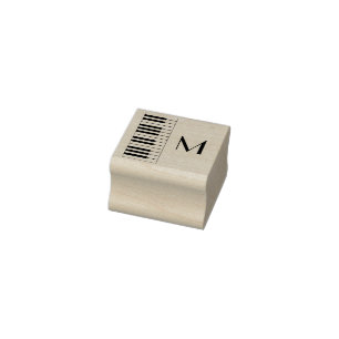 Piano Musician Music Teacher Rubber Stamp