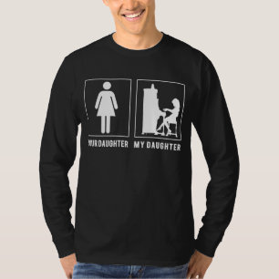 Piano My Daughter vs Your Daughter Gift for Parent T-Shirt