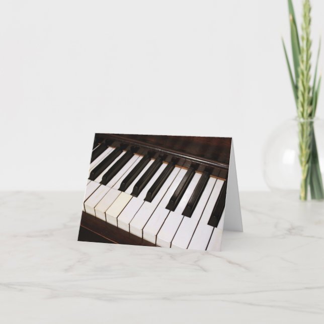 Piano Notecard (Front)