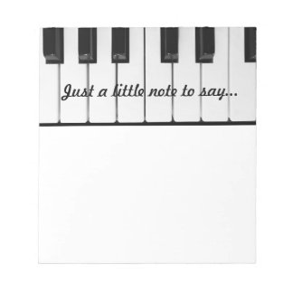 Piano Notepad
