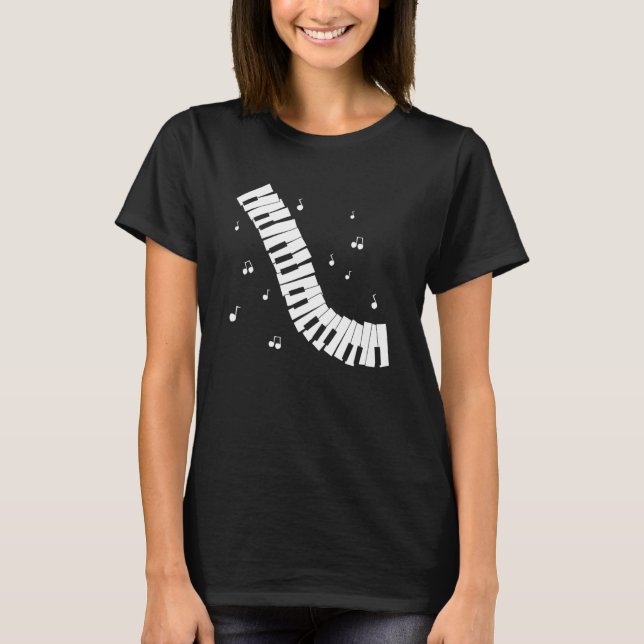 Piano Notes T-Shirt (Front)