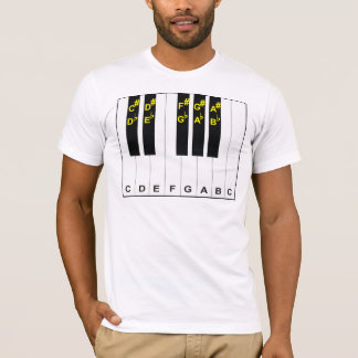 Piano Notes T-Shirt
