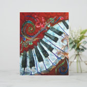 PIANO PAPER - A Keyboard Experience (Standing Front)