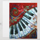 PIANO PAPER - A Keyboard Experience (Front/Back)