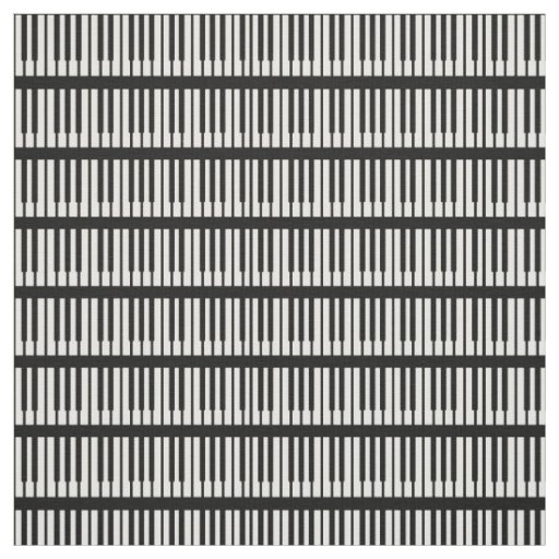 Piano Pattern Fabric