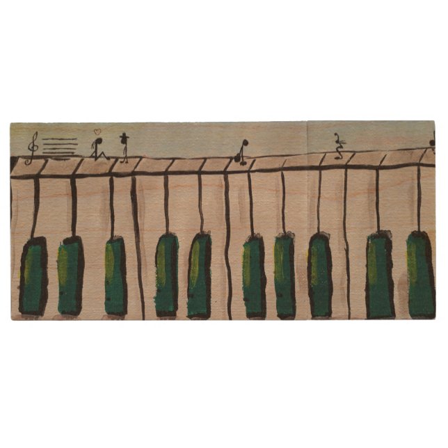 Piano People USB Flash Drive (Front)