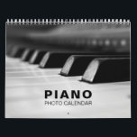 Piano Photo Wall Calendar<br><div class="desc">Beautiful photo collection of pianos. This calendar a great gift for family or friends.</div>
