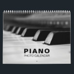 Piano Photo Wall Calendar<br><div class="desc">Beautiful photo collection of pianos. This calendar a great gift for family or friends.</div>