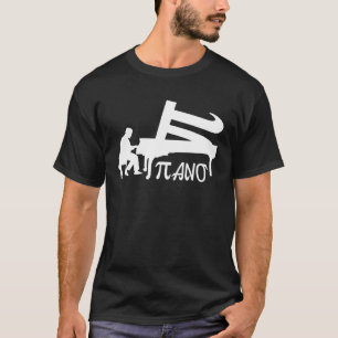 Piano Pi  3 14 Day Symbol Math & Science Music Pun T-Shirt