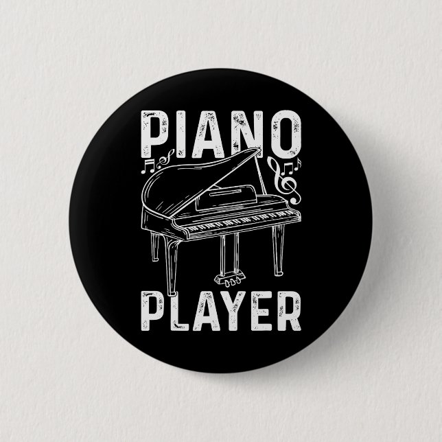 Piano Player Button (Front)