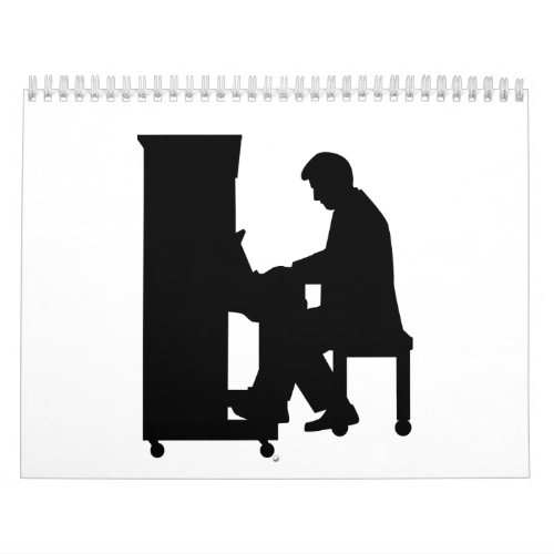 Piano player calendar