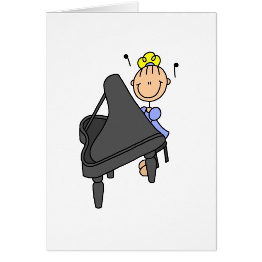 Piano Player Card (Front)