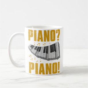 Piano Player Classical Musical Instrument Pianist Coffee Mug