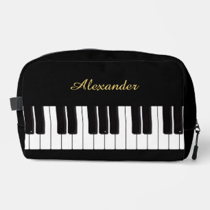 Piano Player Keyboard Personalised Pianist Dopp Kit