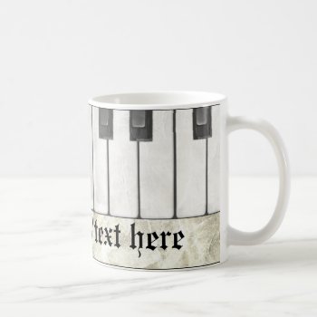 Piano Player Or Teacher Mug by kathysprettythings at Zazzle