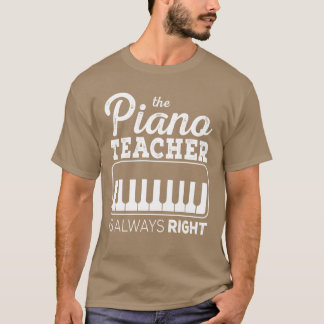 Piano Player Pianist Keyboard Classical Music Gift T-Shirt
