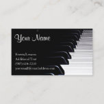 Piano Player - Teacher -Songwriter - Band Business Card
