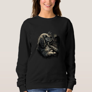 Piano playing Cocker Spaniel Sweatshirt