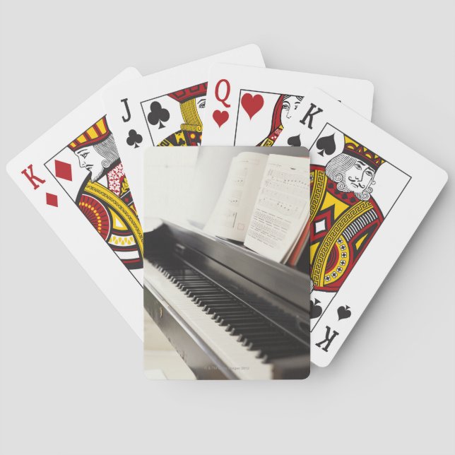 Piano Poker Cards (Back)