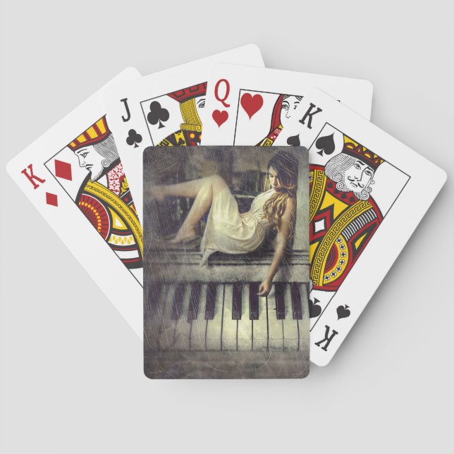 Piano Poker Cards (Back)