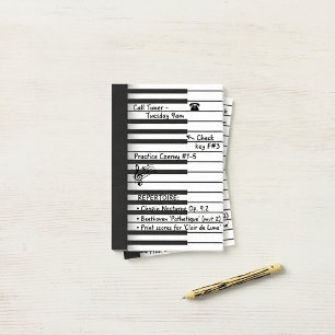 Piano Post-it Notes