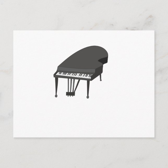 piano postcard (Front)