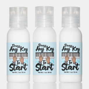 Piano Press Any Key to Star Pianist Student Teache Hand Lotion