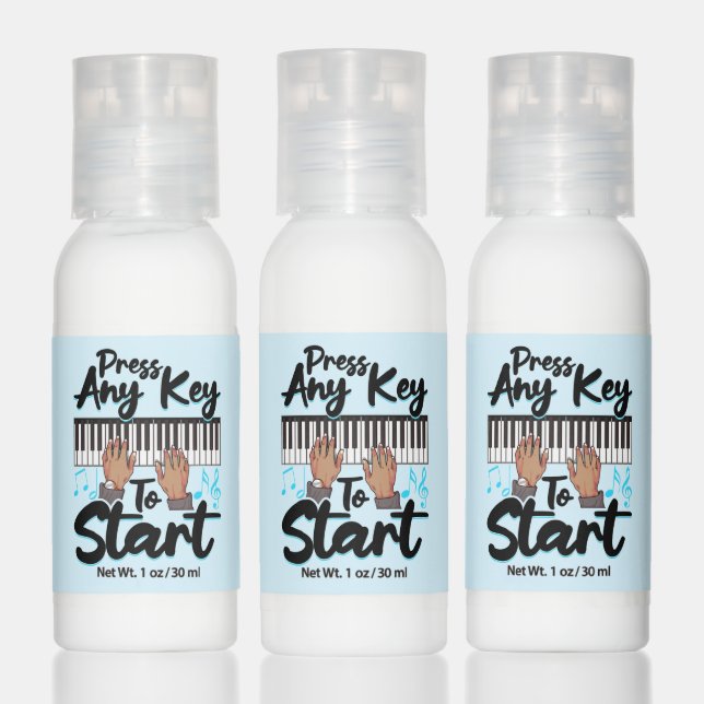 Piano Press Any Key to Star Pianist Student Teache Hand Lotion (Set)