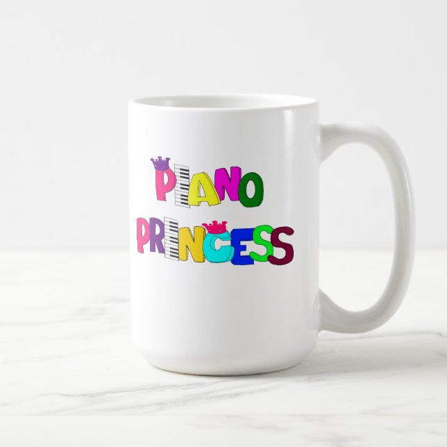 Piano Princess Coffee Mug (Right)