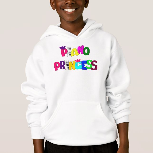 Piano Princess Hoodie (Front)