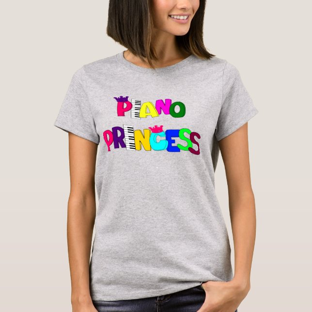 Piano Princess T-Shirt (Front)