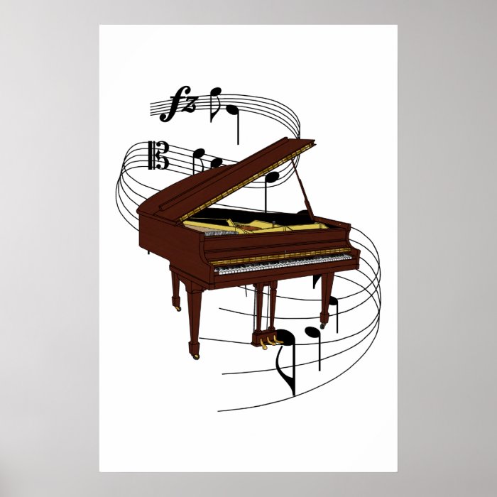 Piano Print