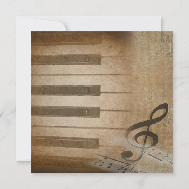 Piano Recital Invitation (Front)