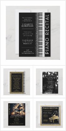 Piano Recital - Pianist, Performances, Graduations
