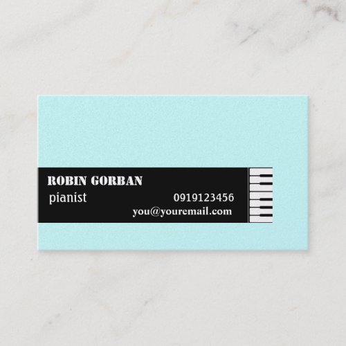 Piano_Related Business Card Template