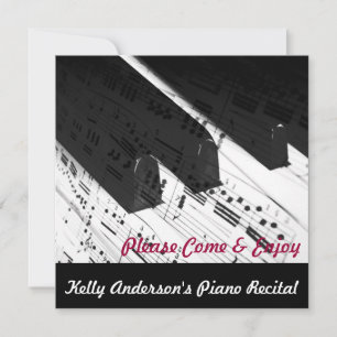 Piano-Related Event Invites