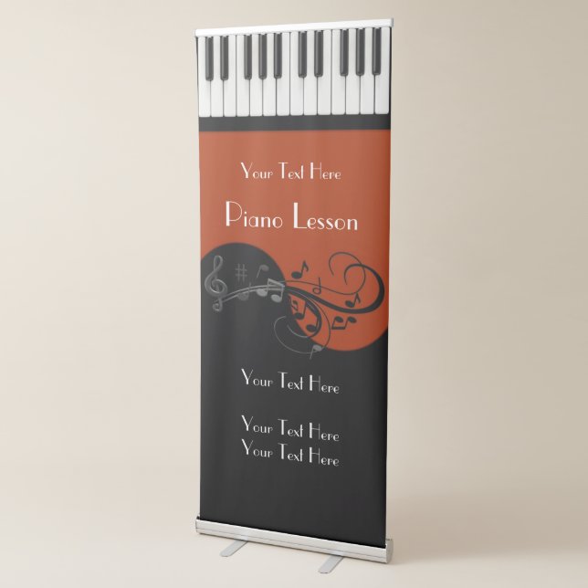 Piano Retractable Banner (3/4)