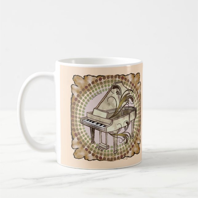 Piano Rhythm mug (Left)