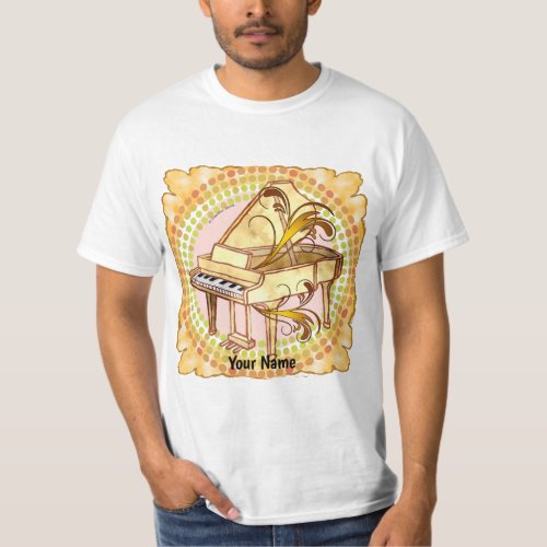 Piano Rhythm  t_shirt