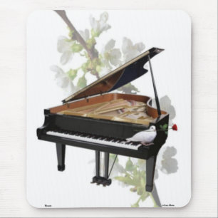 Piano -Romantic Music- Mousepad