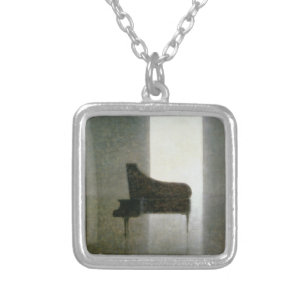 Piano Room 2005 Silver Plated Necklace